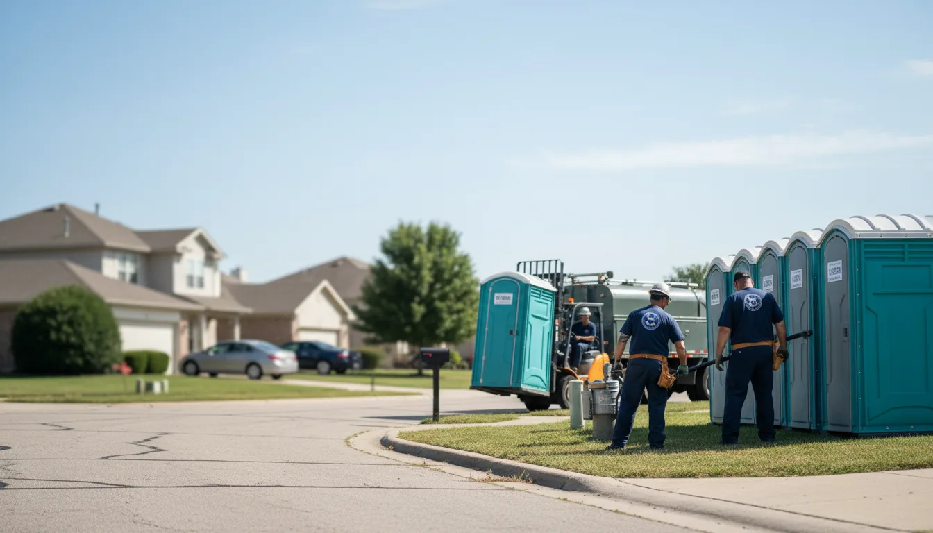 Porta Potty Rental in Howell, MI near me
